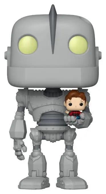 Der Gigant aus dem All Super Sized POP! Animation Vinyl Figur Iron Giant w/Hogarth 15 cm