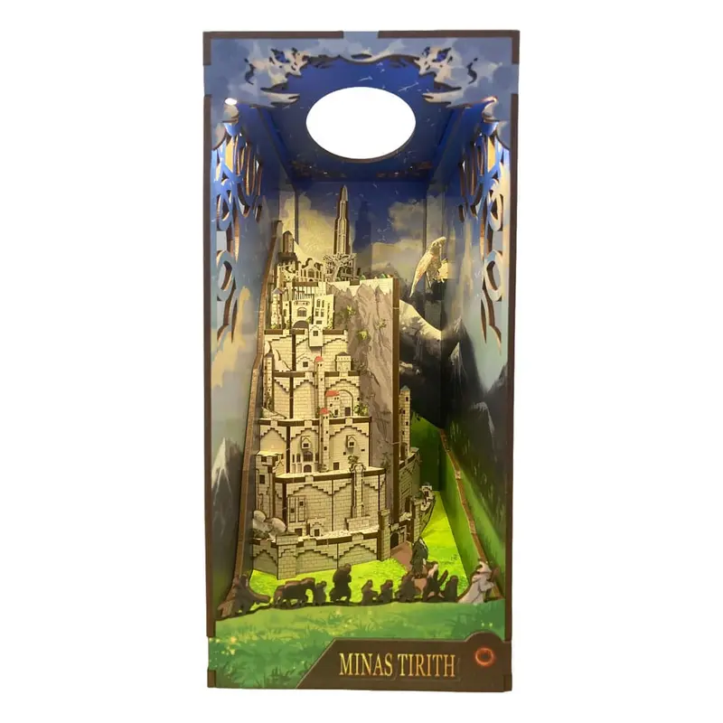 Der Herr der Ringe Tiny Adventures Book Nook Mini-Diorama Minas Tirith 23 cm
