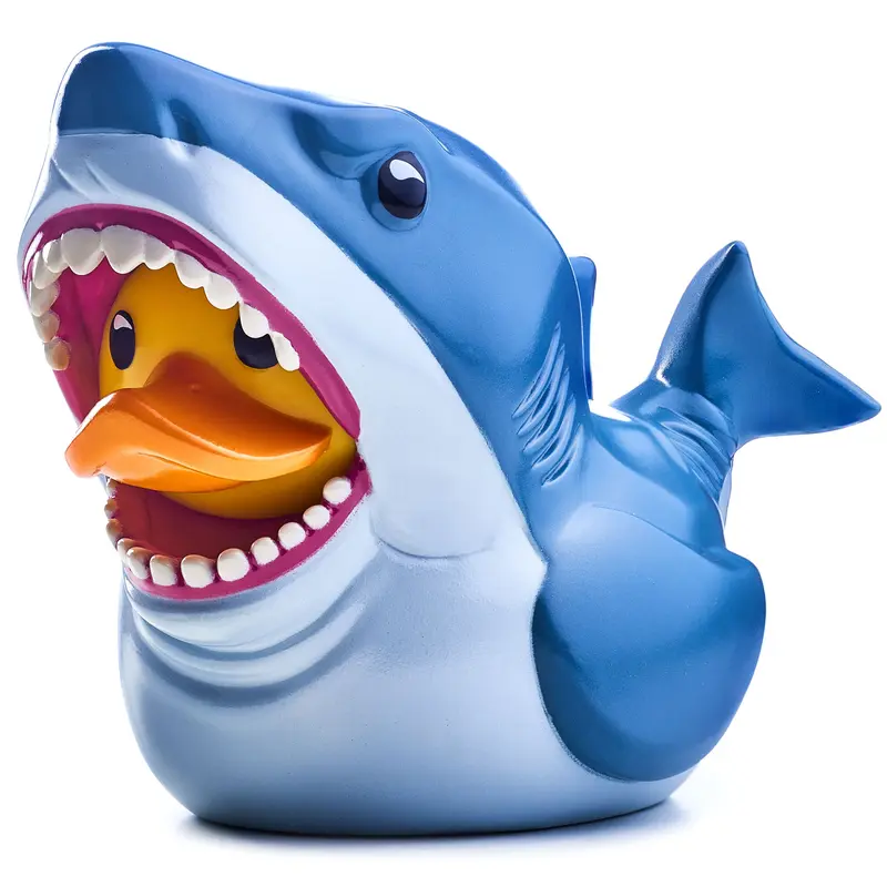Der Weisse Hai Bruce Ente Badeente Sammelfigur TUBBZ