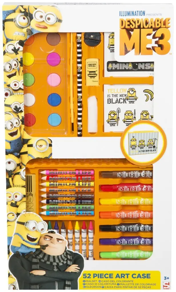 Despicable Me Kunst-Set, 52-teilig, mehrfarbig