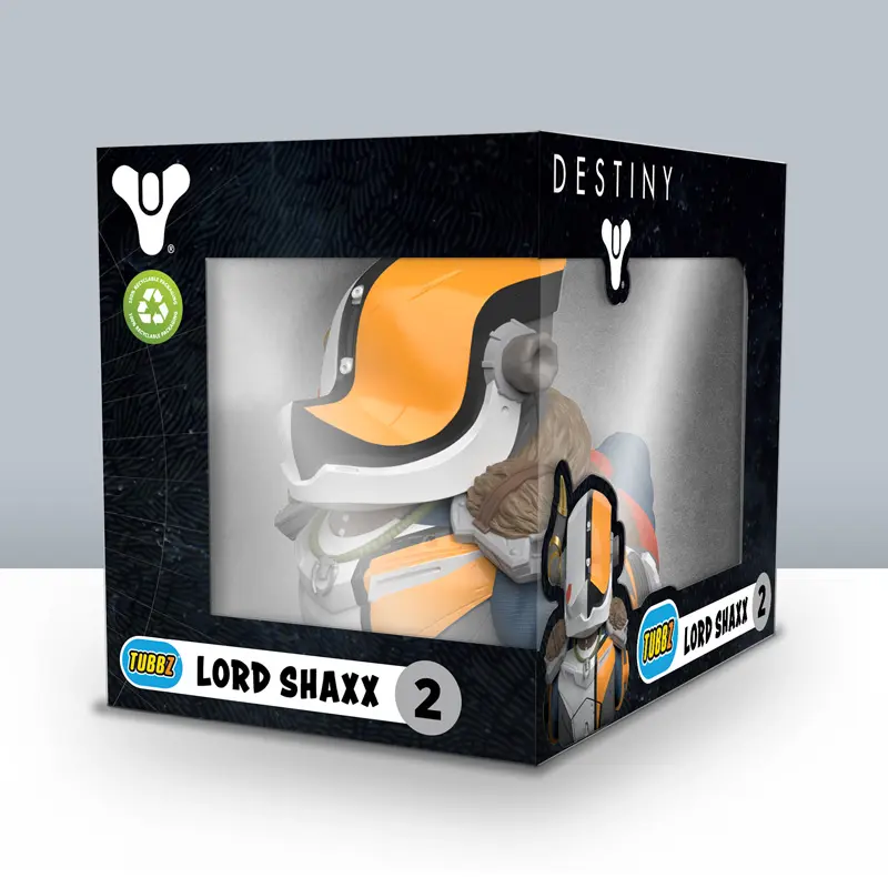 Destiny Lord Shaxx Ente Badeente Sammelfigur Sammelobjekt TUBBZ