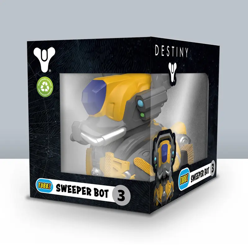 Destiny Sweeper Bot Ente Badeente Sammelfigur Sammelobjekt TUBBZ