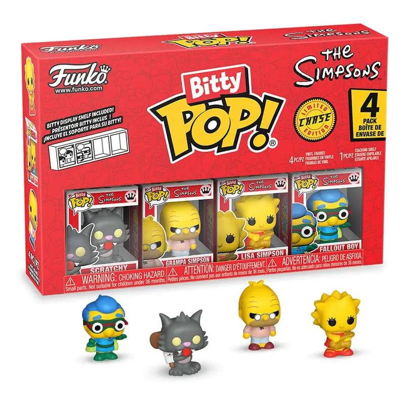 Die Simpsons Bitty POP! Vinyl Figuren 4er-Pack Series 4 2 cm