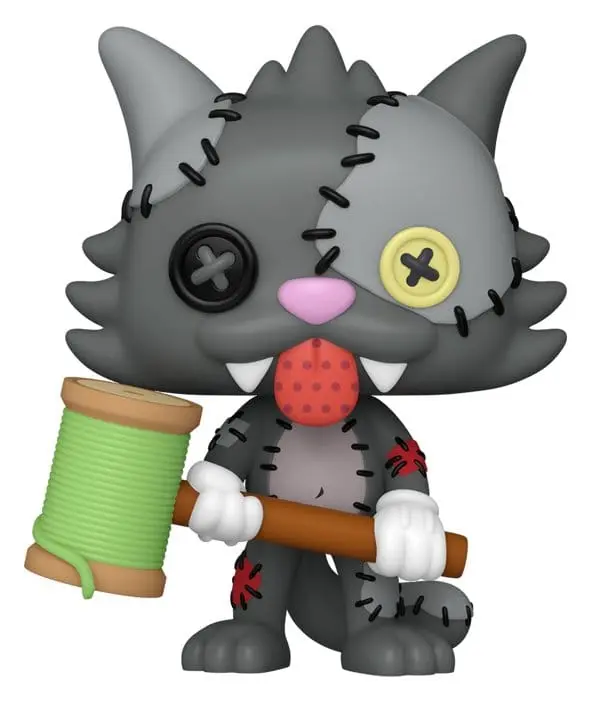 Die Simpsons POP! Animation Vinyl Figur Scratchy Patchwork 9 cm