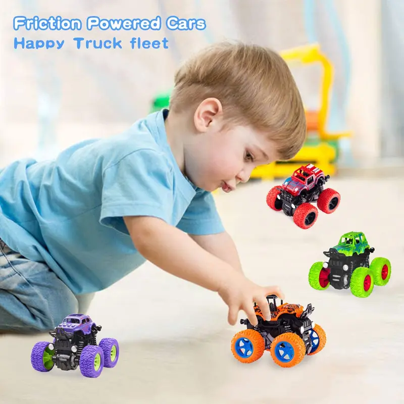 Dino Monstertruck Spielzeug | Pullback & Sound – Bimbino