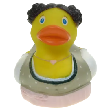 Dirndl Bayern Rosa Tracht Ente Badeente Quietscheente Factotum