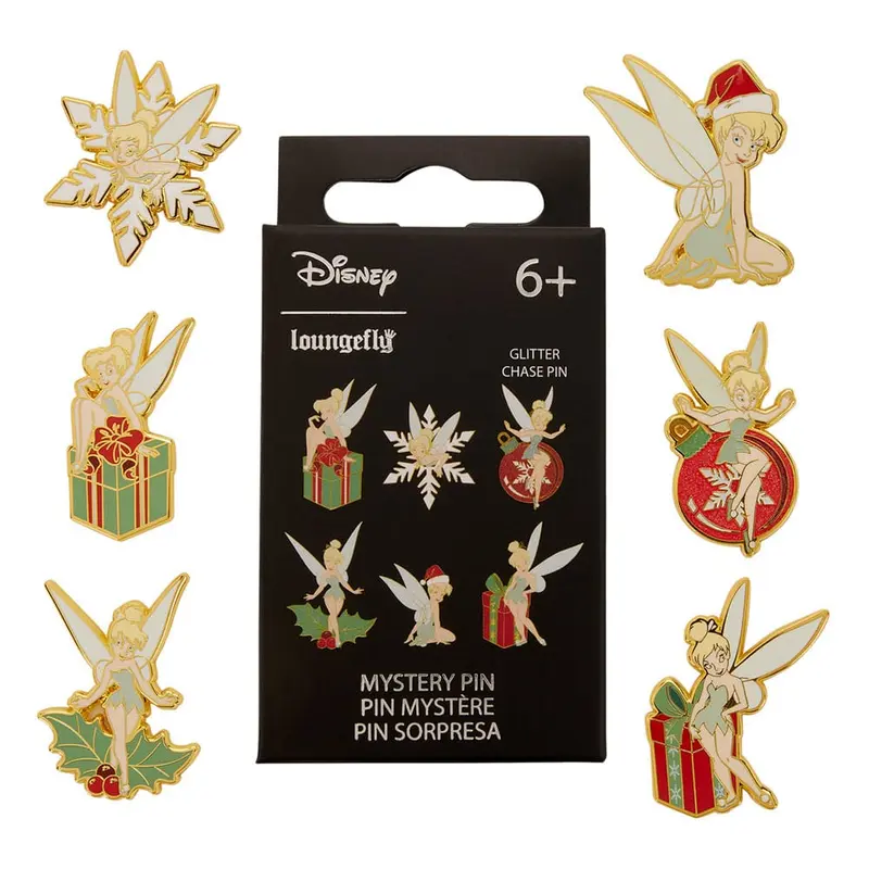 Disney by Loungefly Ansteck-Pins Blind Box Tinker Bell Holiday Sortiment (12)