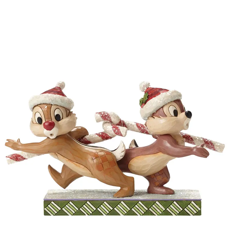 Disney Chip n Dale Chip und Chap Christmas Figur Jim Shore 4051975 Enesco