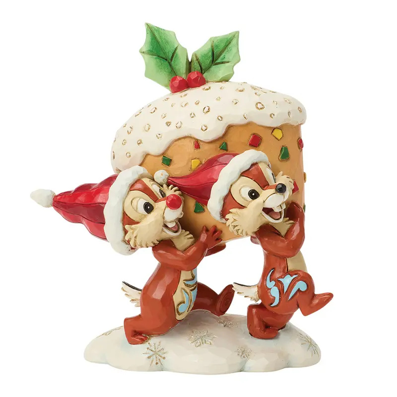 Disney Chip n Dale Chip und Chap Christmas Figur Jim Shore 6018718 Enesco