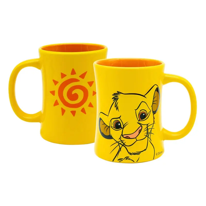 Disney Der König der Löwen 3D Relief Tasse Simba 360 ml