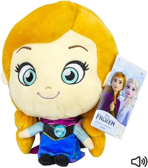 Disney Frozen Palz Plüsch Anna mit Sound 25 cm