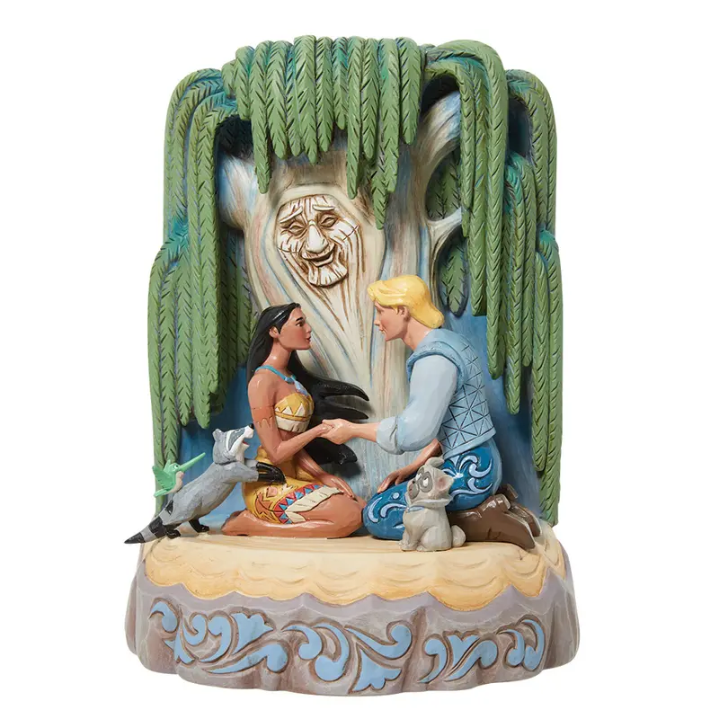 Disney Hommage Szene Pocahontas Figur Jim Shore 6011925 Enesco