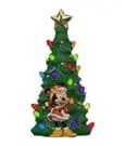 Disney Keramik-Weihnachtsbaum mit Lichtern Minnie Maus 15 cm