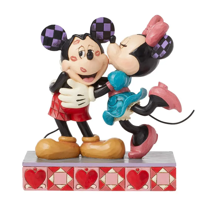 Disney Mickey & Minnie Mouse Hugs & Kisses Figur Jim Shore 6016327 Enesco
