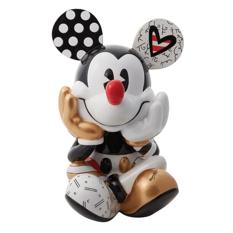 Disney Mickey Mouse Sitzende Midas Statement Figur Britto 6010305 Enesco