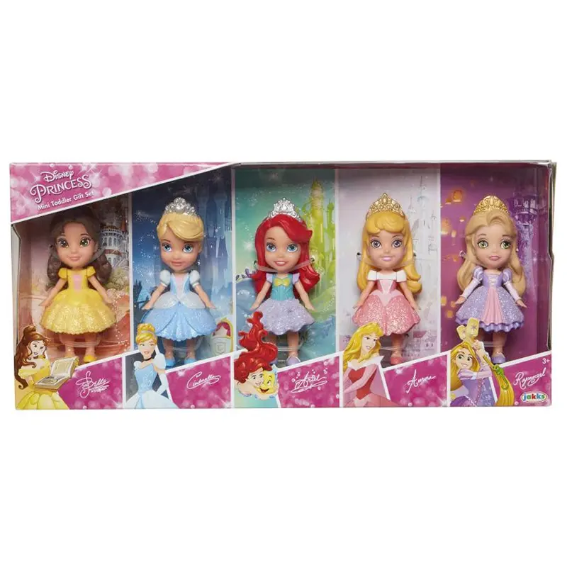 Disney Minipuppen Prinzessinnen 5er Set, 7,5 cm