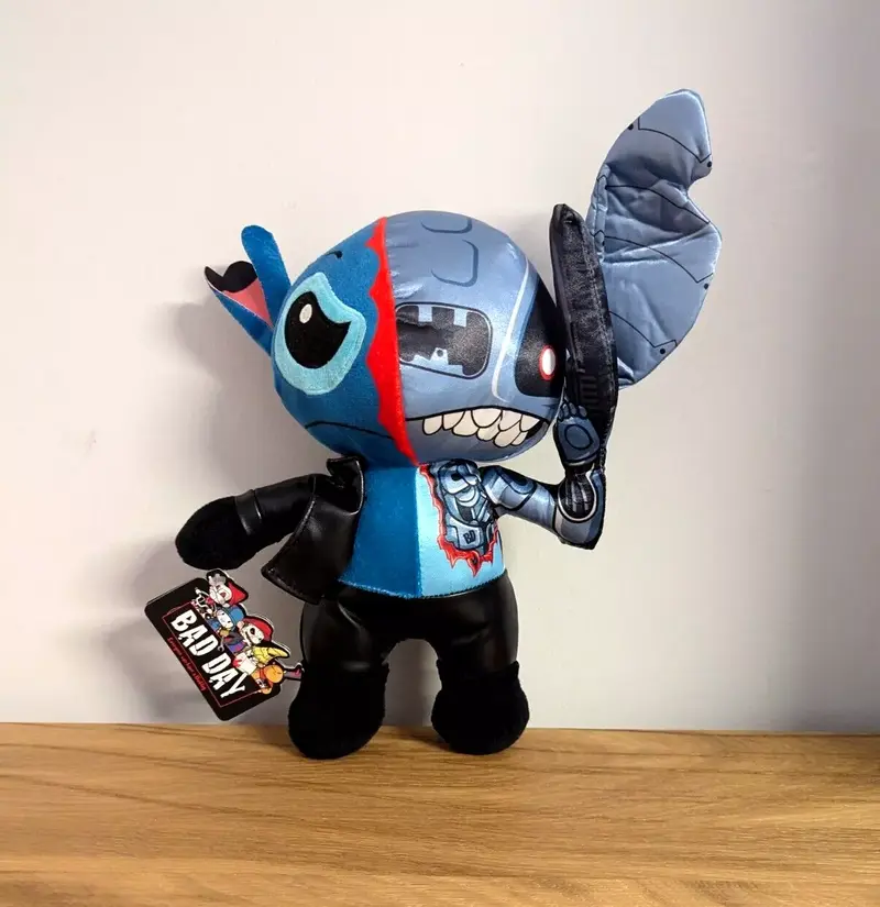 Disney Plüsch Stofftier Kuscheltier Stitch Plüschtier Bad Day Halloween Horror NEU