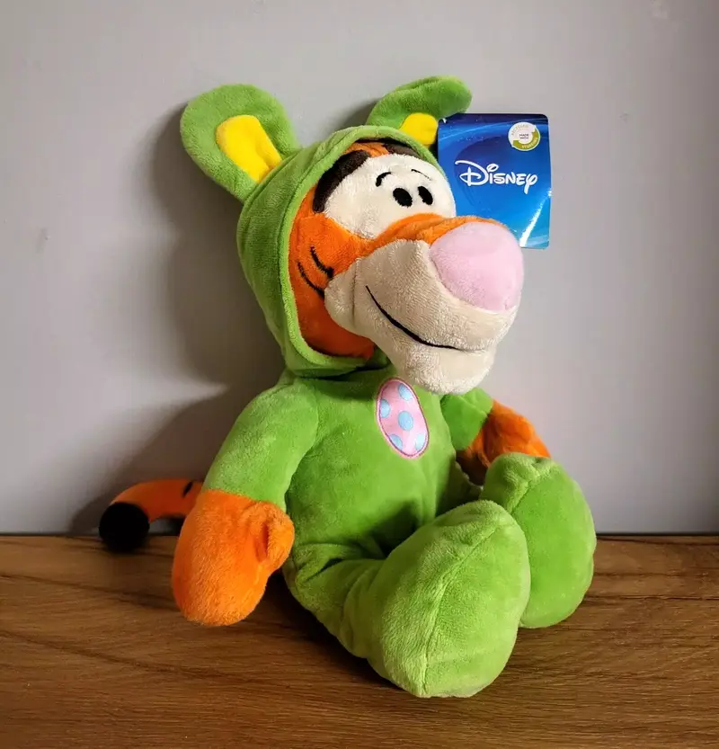 Disney Plüsch Stofftier Kuscheltier Tigger im Strampler im Schlafanzug Pyjama NEU