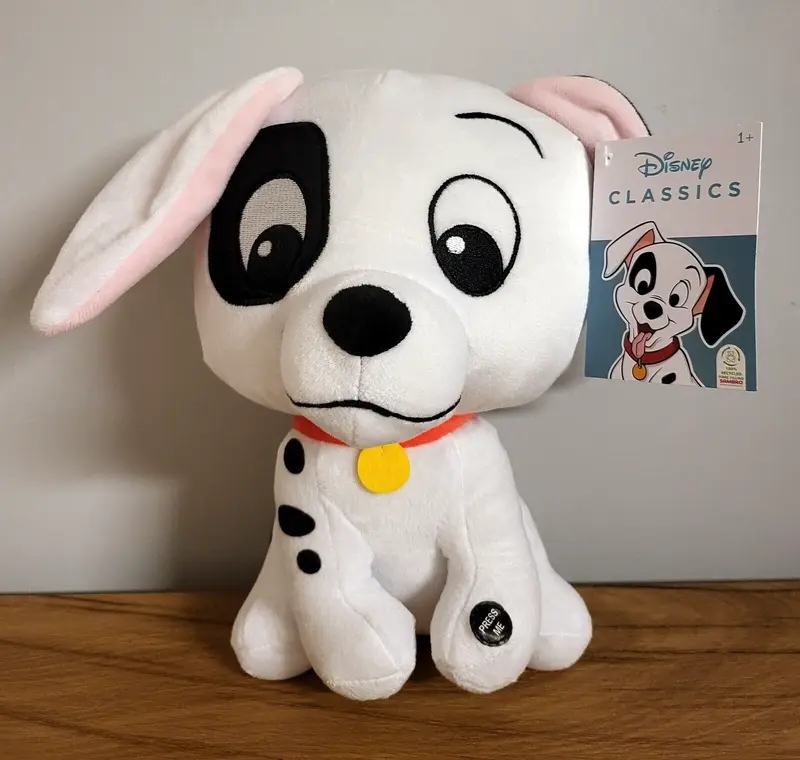 Disney Plüschtier Stofftier 101 Dalmatiner Figur Kuscheltier 28cm mit SOUND/Ton NEU