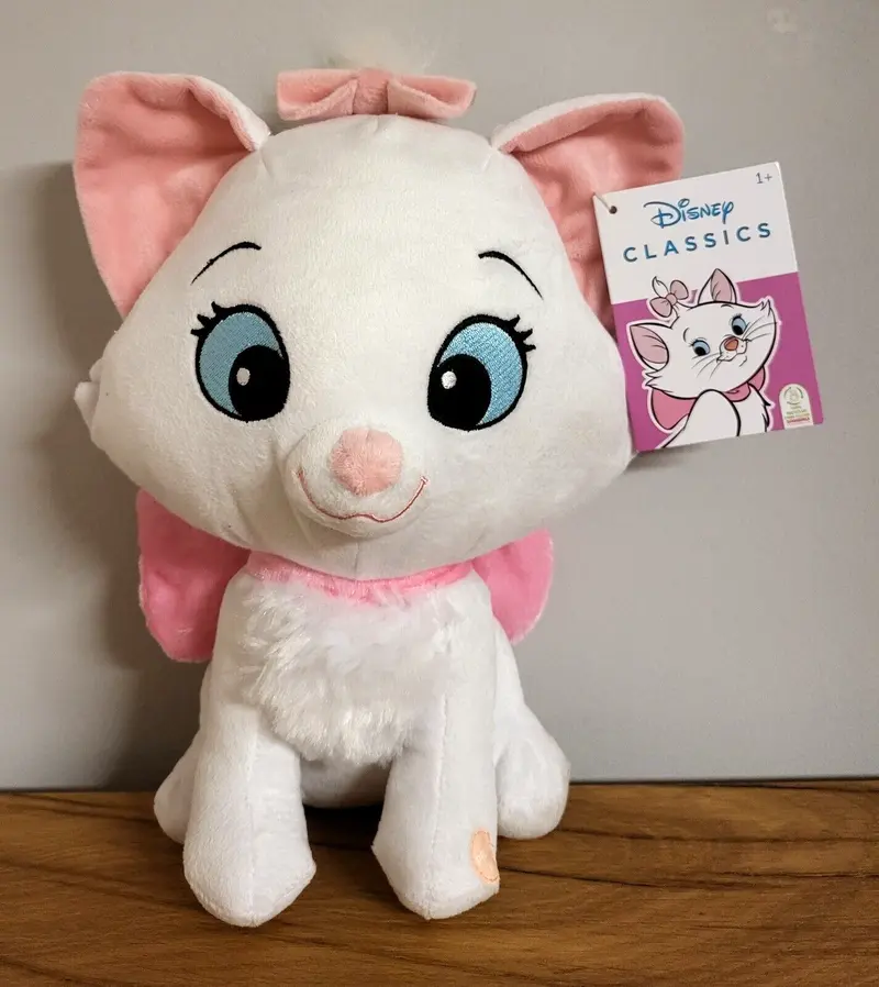 Disney Plüschtier Stofftier Marie Aristocats Katze Kuscheltier Figur 28cm mit SOUND/Ton NEU