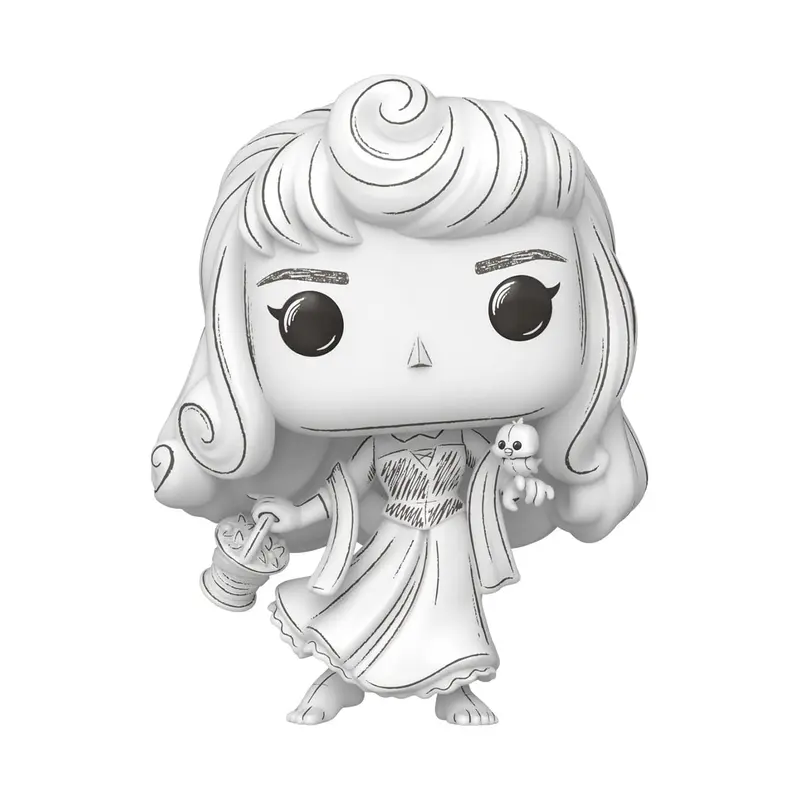 Disney POP! Vinyl Figur Sketched- Aurora 9 cm