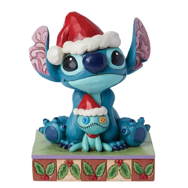 Disney Santa Stitch & Scrump Christmas Edition Figur Jim Shore 6015007 Enesco