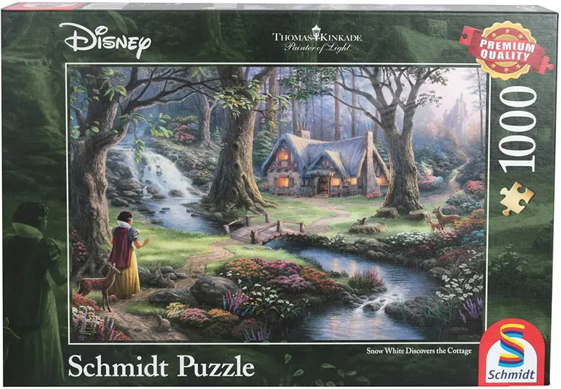 Disney, Schneewittchen - 1000 Teile Puzzle (Thomas Kinkade)