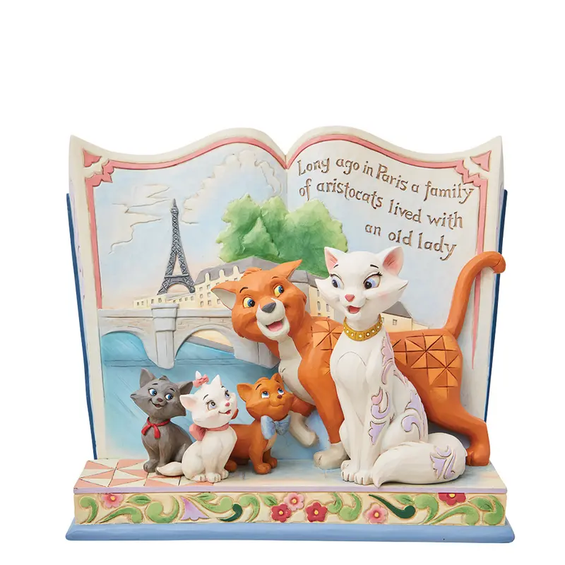Disney Storybook Aristocats Figur Jim Shore 6013080 Enesco