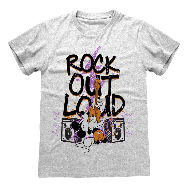 Disney T-Shirt Mickey Rock Out Größe S