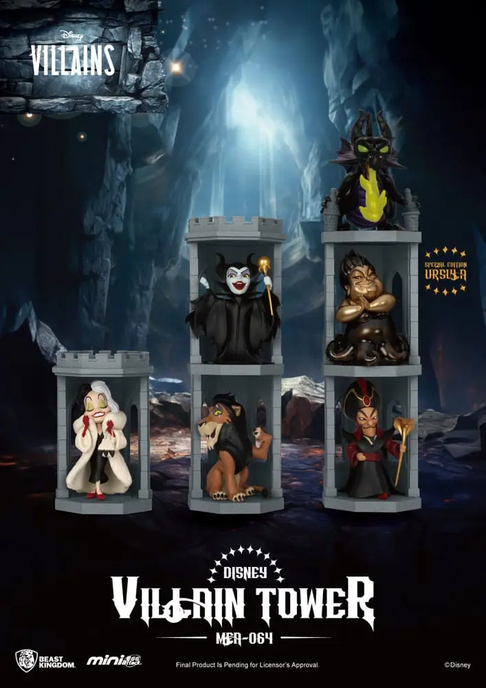 Disney Villains Mini Egg Attack Blind Box Figuren Series Villain Tower Sortiment 12 cm (6)
