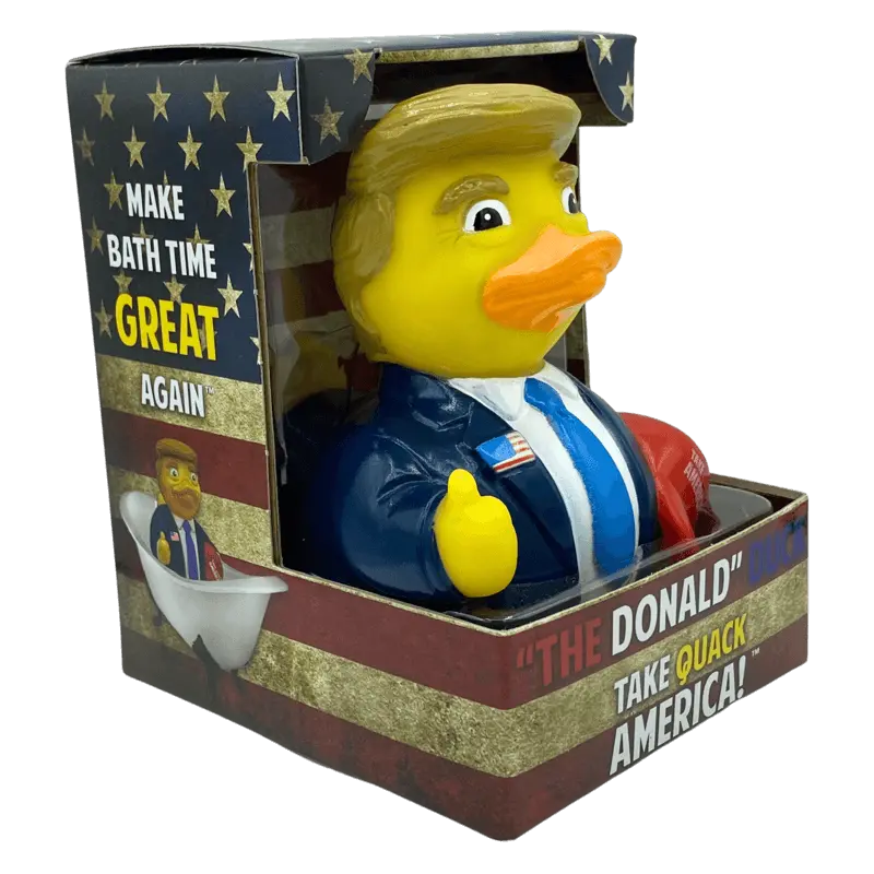 Donald Take Quak America Ente Badeente Quietscheente CelebriDucks