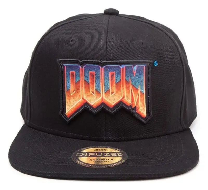 DOOM Snapback Cap Logo