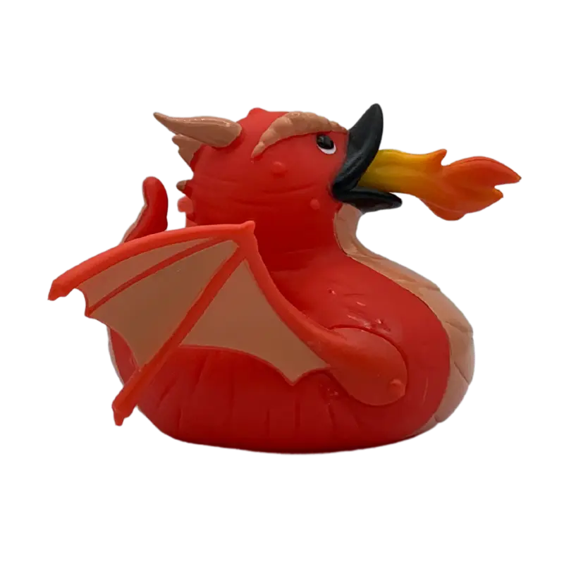 Drache Rot Ente Badeente Quietscheente Wild Republic