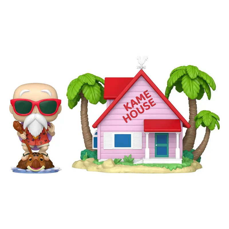 Dragon Ball POP! Town Vinyl Figur Kame House w/Master Roshi 9 cm
