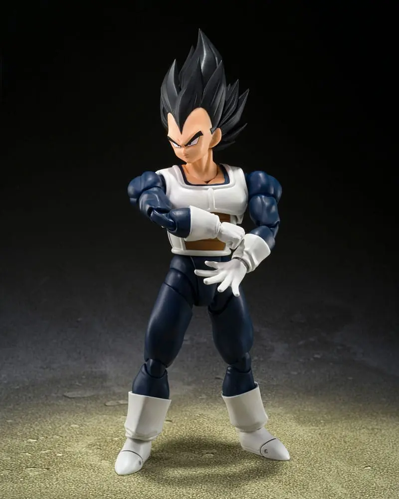 Dragon Ball S.H. Figuarts Actionfigur Vegeta Old Battle Clothes 14 cm - sofort lieferbar