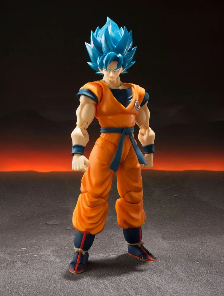 Dragon Ball Super Broly S.H. Figuarts Actionfigur Super Saiyajin God Super Saiyajin Goku Super 14 cm - sofort lieferbar