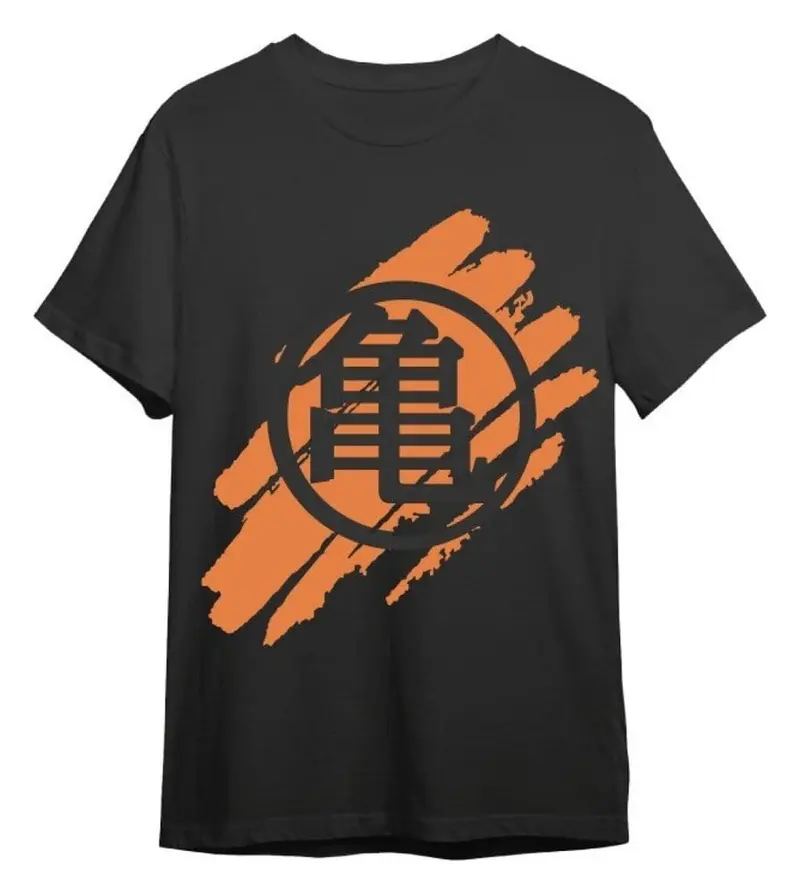 Dragon Ball T-Shirt Logo Kame Schwarz Größe XXL