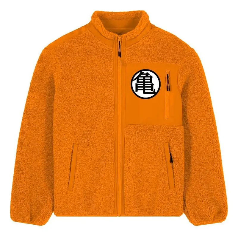 Dragon Ball Z Sherpa Jacke Goku Kanji Größe XXL