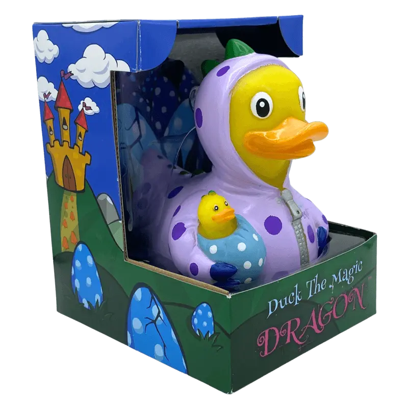 Duck the Magic Dragon Ente Badeente Quietscheente CelebriDucks