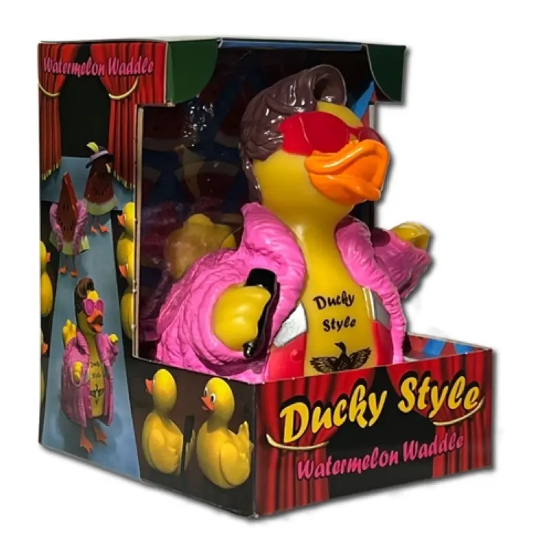 Ducky Style Watermelon Ente Badeente Quietscheente CelebriDucks