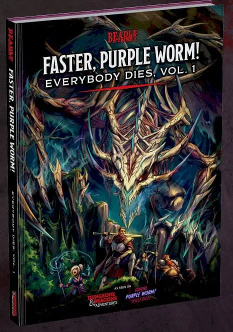 Dungeons & Dragons Adventure Book Faster, Purple Worm *Englisch*