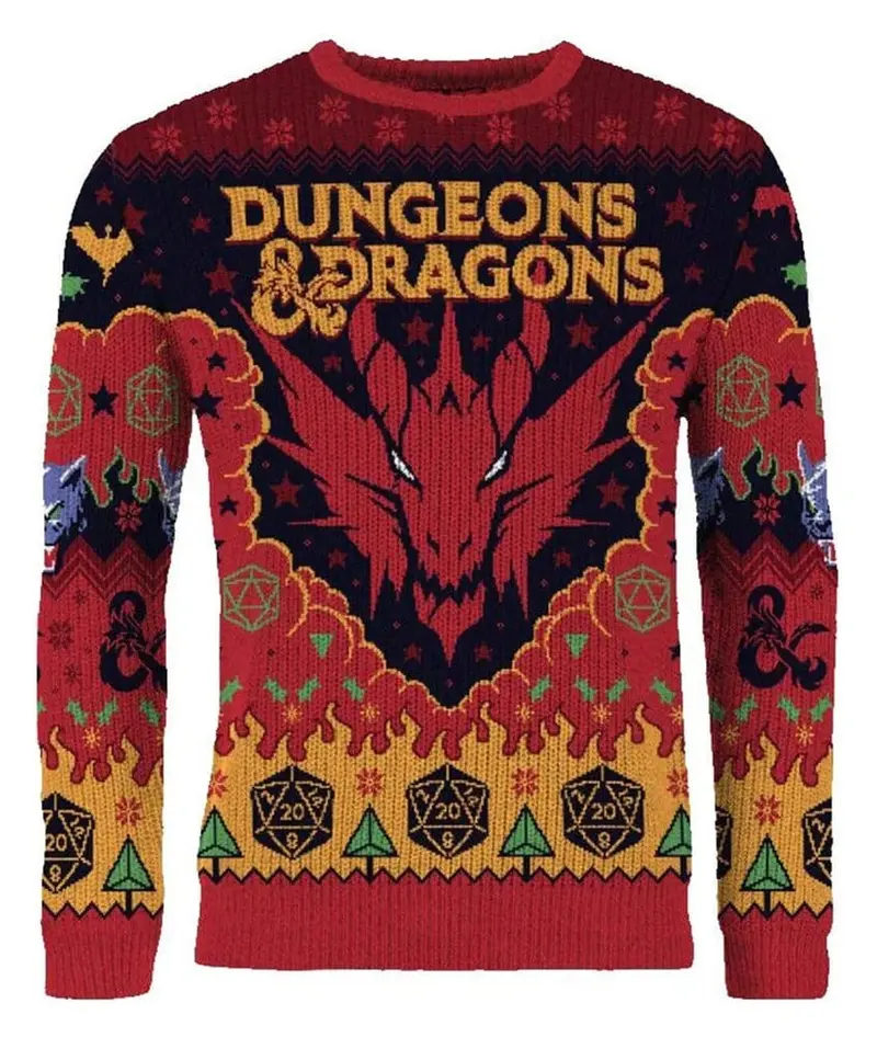 Dungeons & Dragons Christmas Pullover