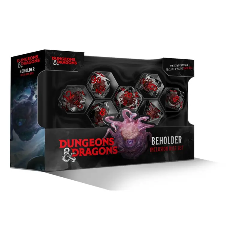 Dungeons & Dragons Würfel Set Resin Beholder Set
