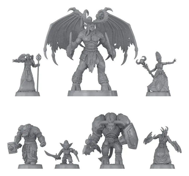 Dungeons & Dragons x World of Warcraft Miniaturen Set 1