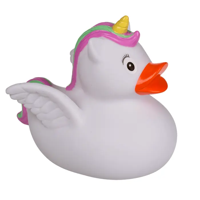 Einhorn Ente Badeente Quietscheente Out of the blue