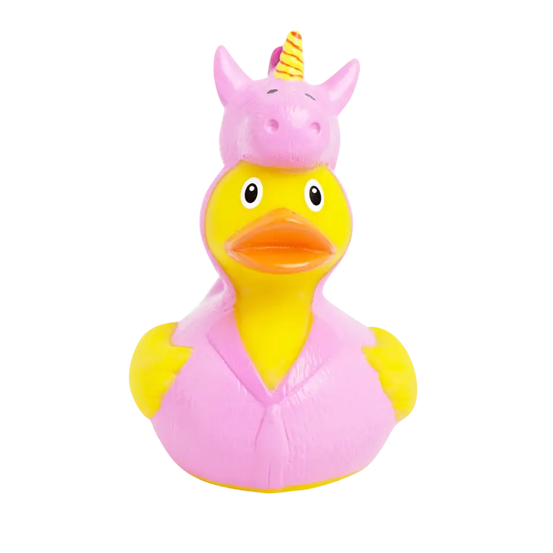 Einhorn Kostüm Ente Badeente Quietscheente Gummiente Lilalu