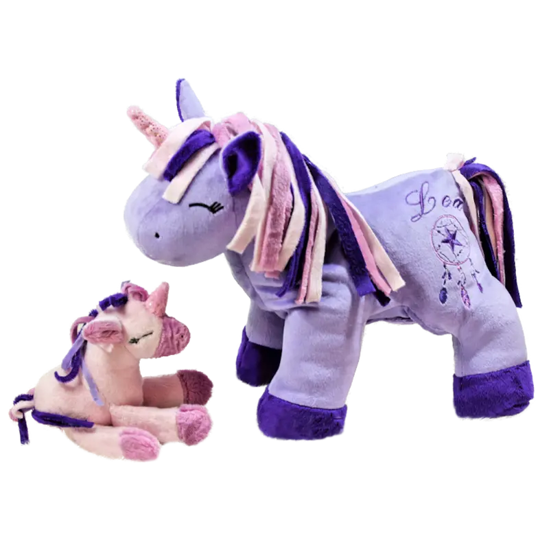 Einhorn Rosi einzeln oder mit Babys