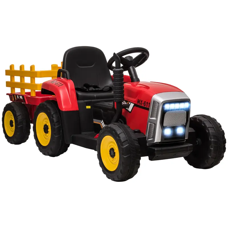 Elektro-Traktor mit Anhänger für Kinder | Outdoor – Bimbino
