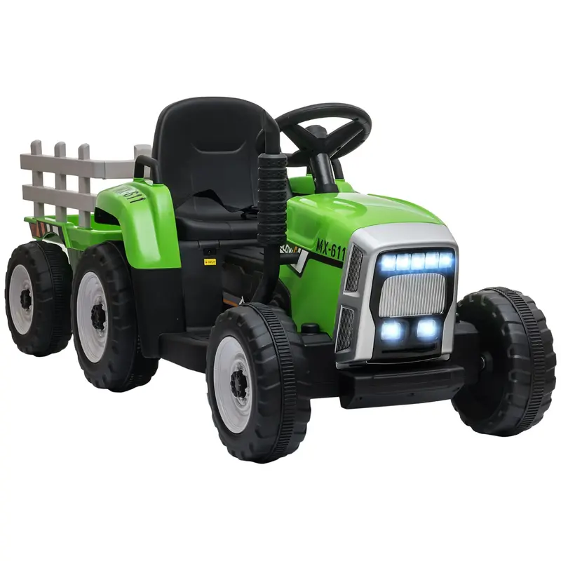 Elektro-Traktor mit Anhänger für Kinder | Outdoor – Bimbino