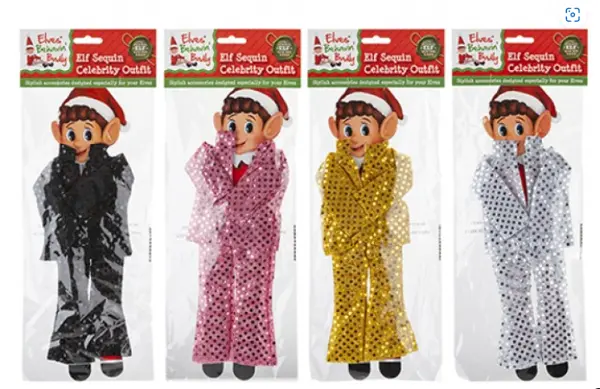 ELVES BEHAVIN´ BADLY - Elfen Outfit Pailetten